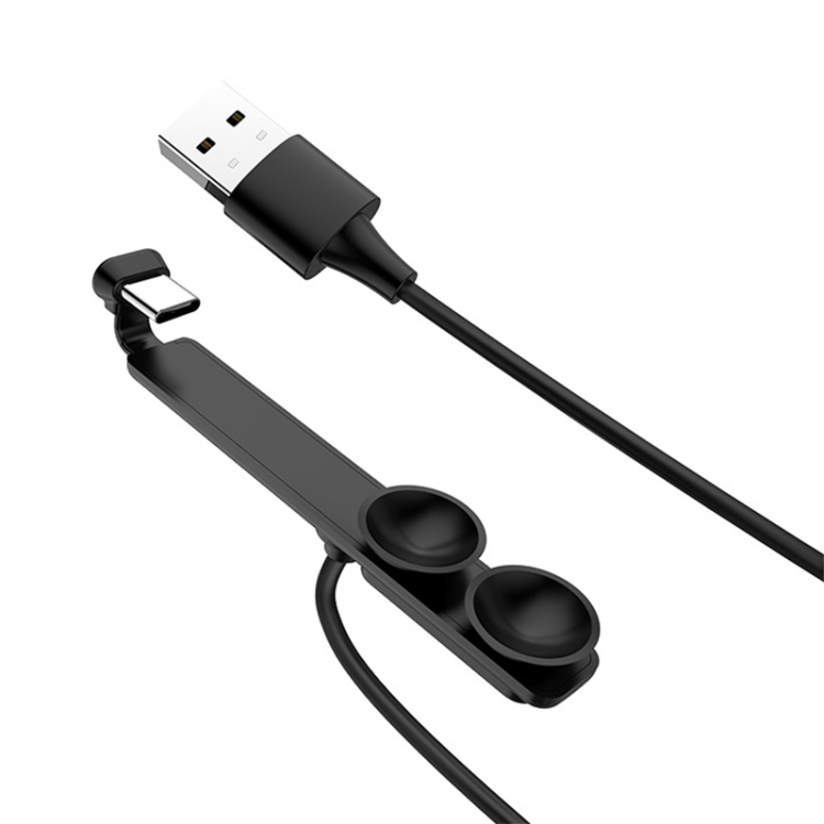 イケショップ ゲームの邪魔にならない 吸盤付き充電ケーブル 1 2m Type C